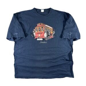 Vintage B. Kilban Crazy Shirts Hawaii Shirt Men's XXL San Francisco Funny